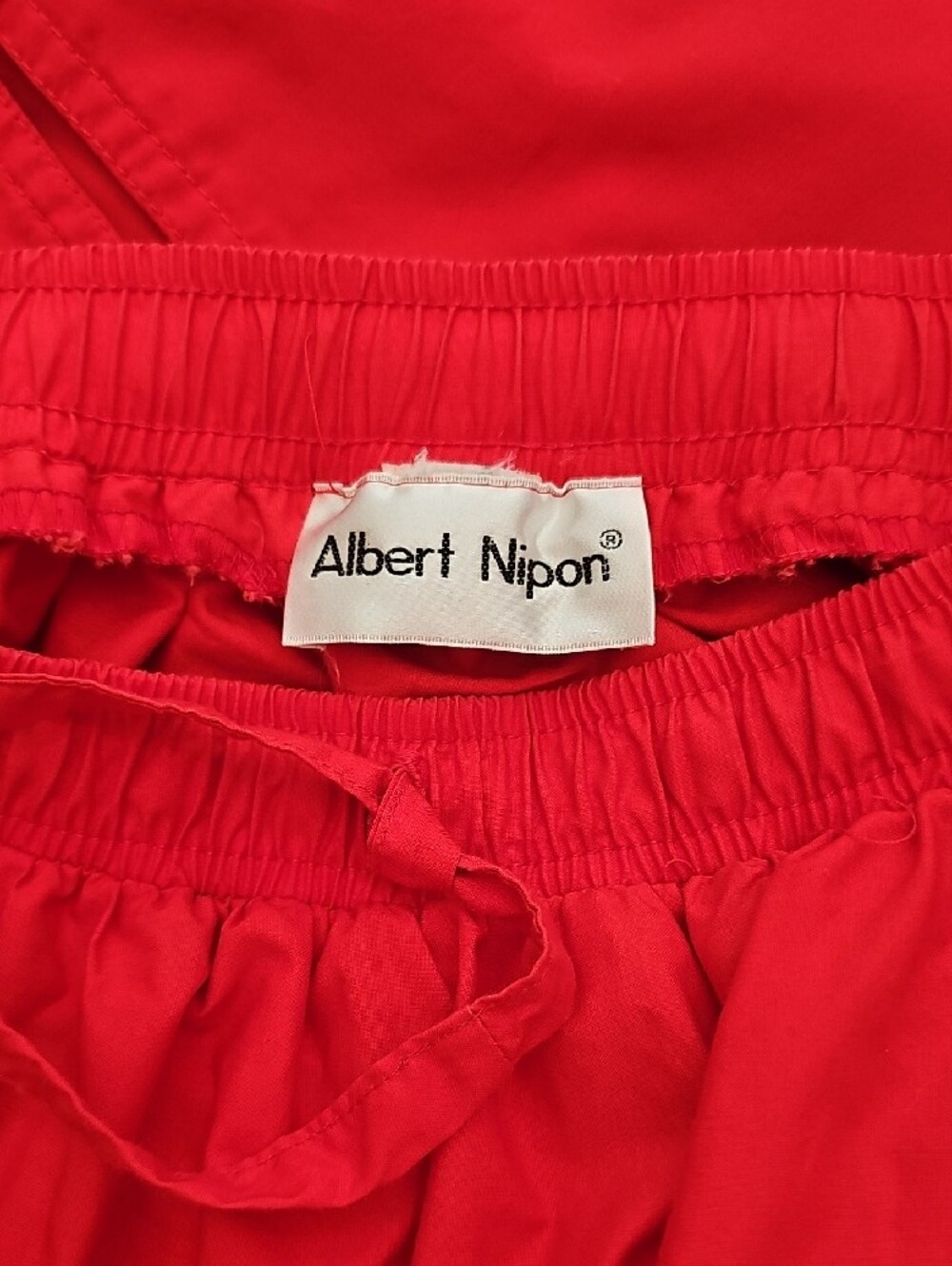 Albert Nipon Multicolor Tiered Maxi Skirt SET Red,& Orange & Pink, Vintage Set - Picture 9 of 16